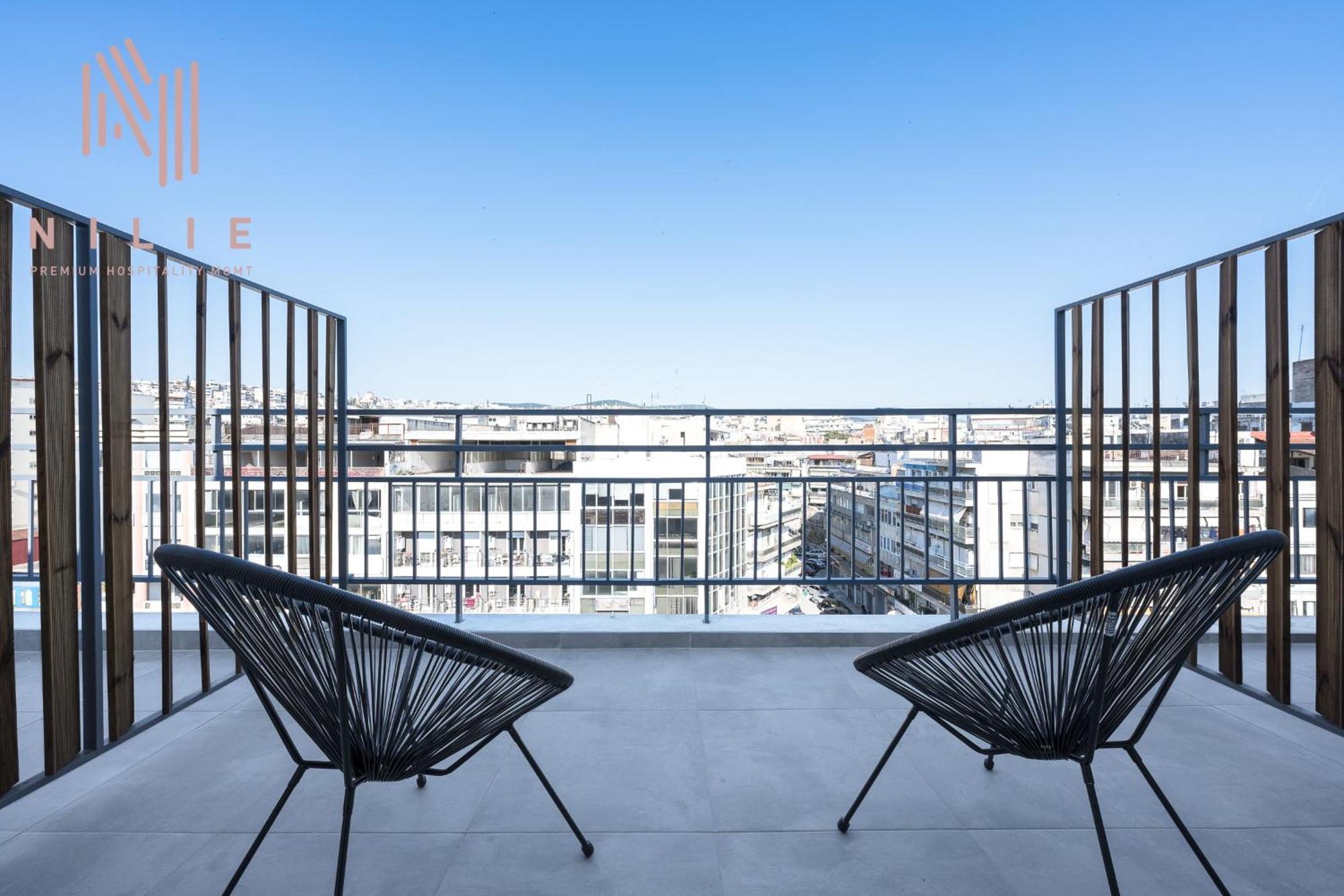 V1 Penthouse, Nilie Hospitality Mgmt Appartement Thessaloniki Buitenkant foto