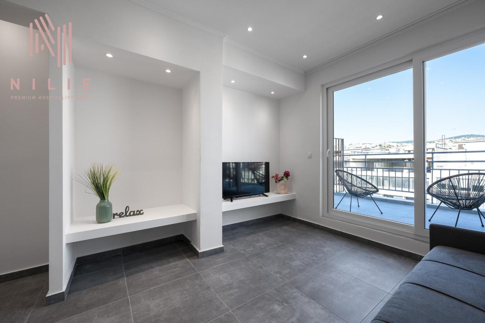 V1 Penthouse, Nilie Hospitality Mgmt Appartement Thessaloniki Buitenkant foto
