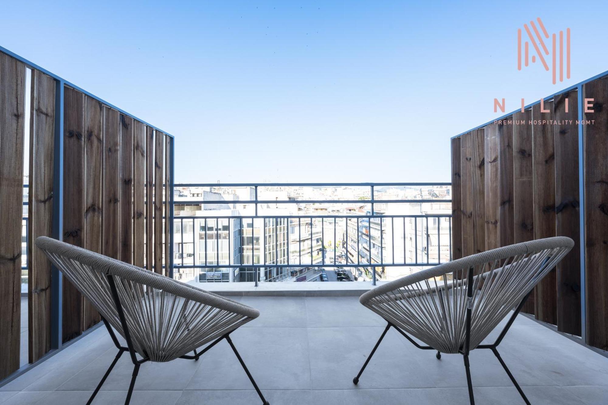 V1 Penthouse, Nilie Hospitality Mgmt Appartement Thessaloniki Buitenkant foto