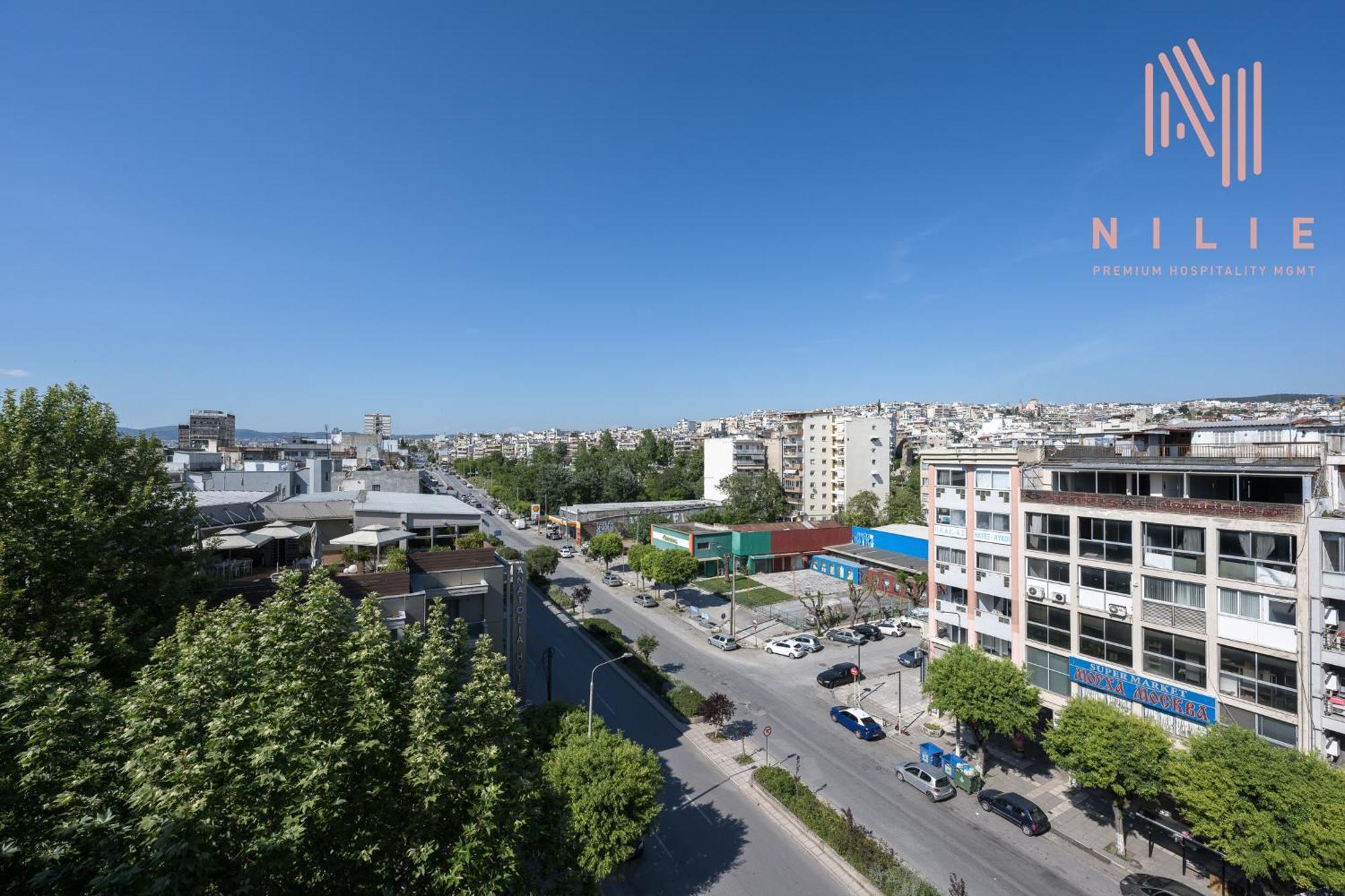 V1 Penthouse, Nilie Hospitality Mgmt Appartement Thessaloniki Buitenkant foto