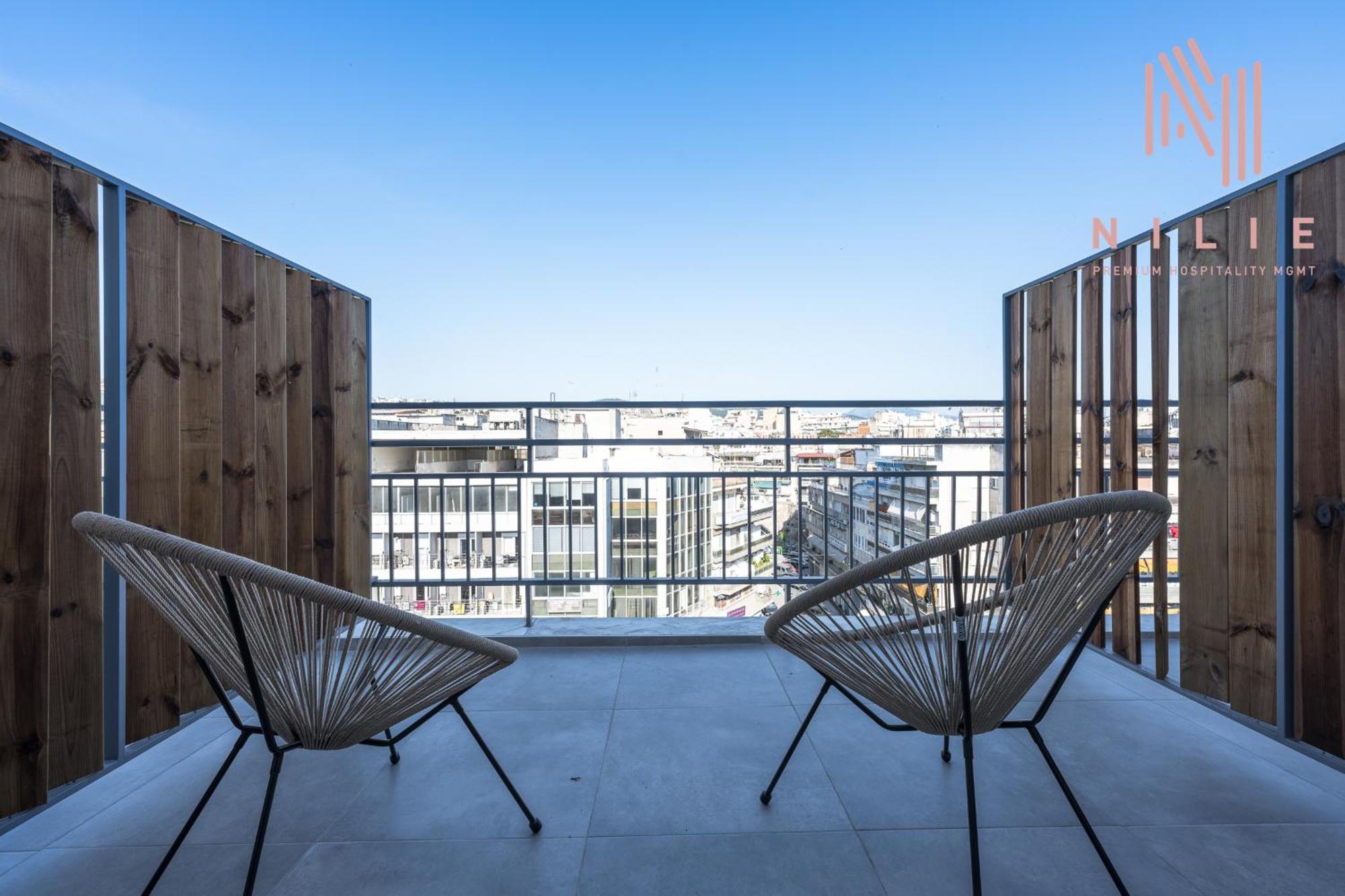 V1 Penthouse, Nilie Hospitality Mgmt Appartement Thessaloniki Buitenkant foto