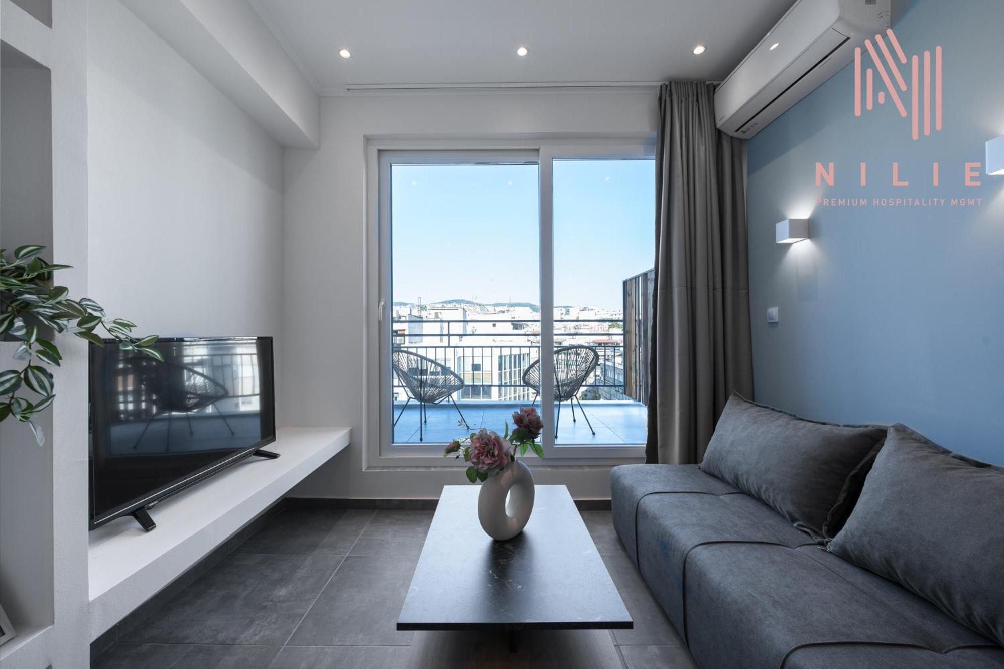 V1 Penthouse, Nilie Hospitality Mgmt Appartement Thessaloniki Buitenkant foto