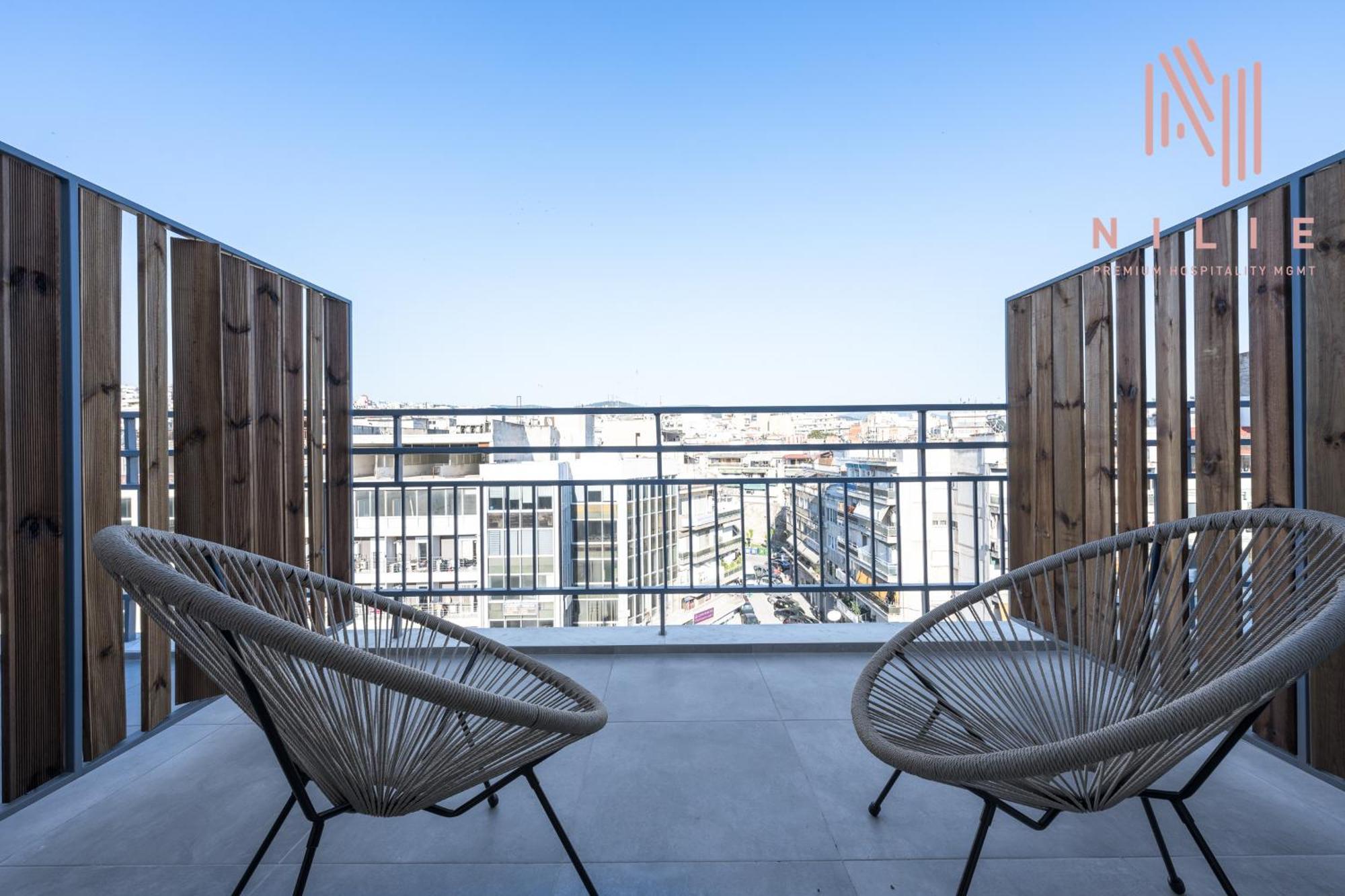 V1 Penthouse, Nilie Hospitality Mgmt Appartement Thessaloniki Buitenkant foto